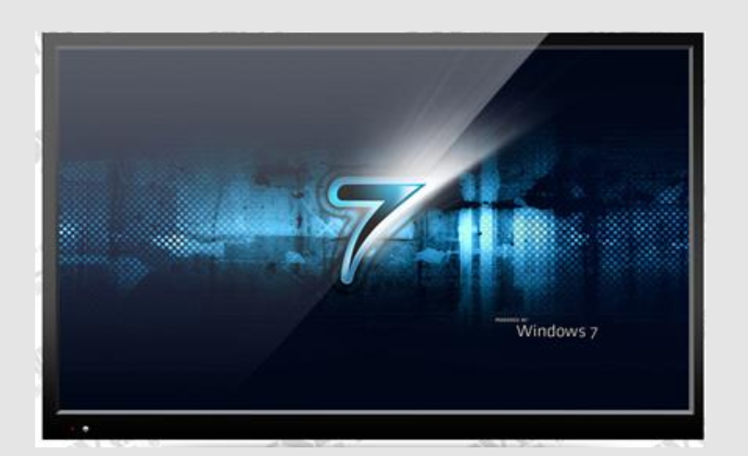 壁挂式广告机演示图